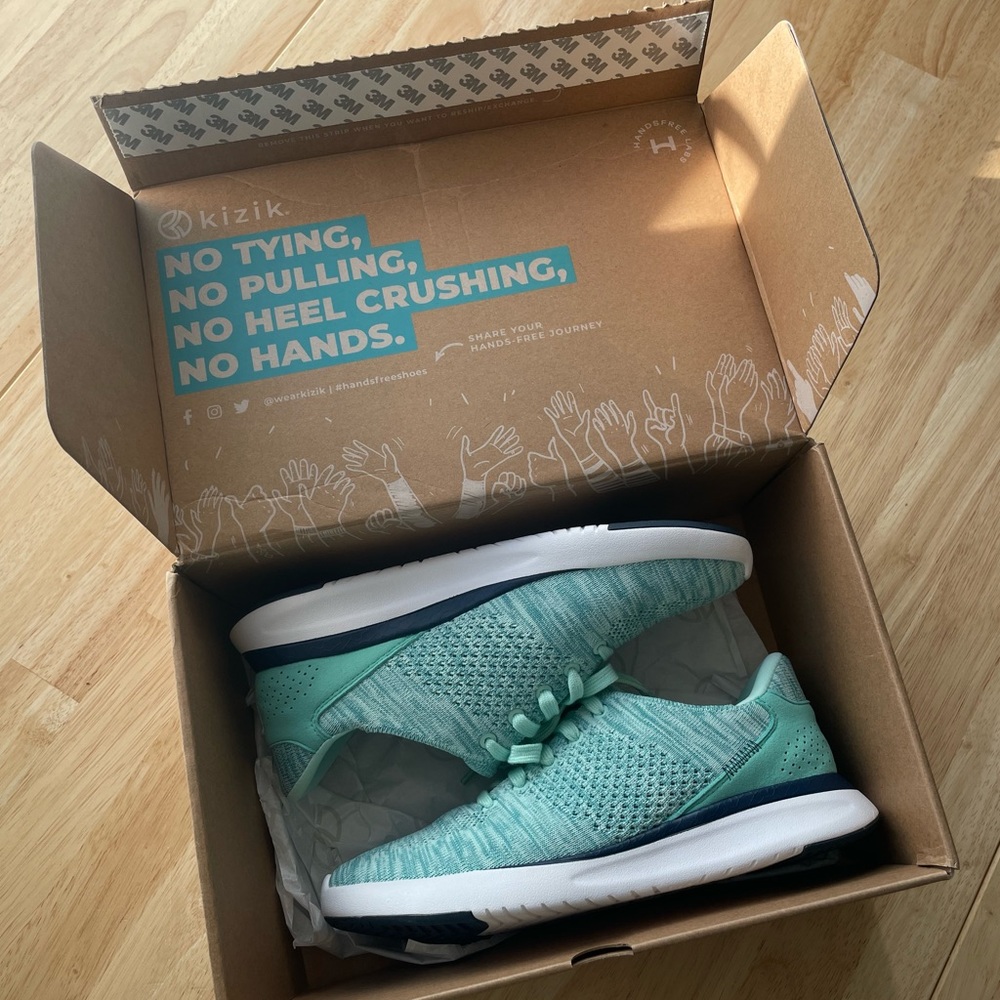 Kizik Lima Spearmint size 7.5 shoe